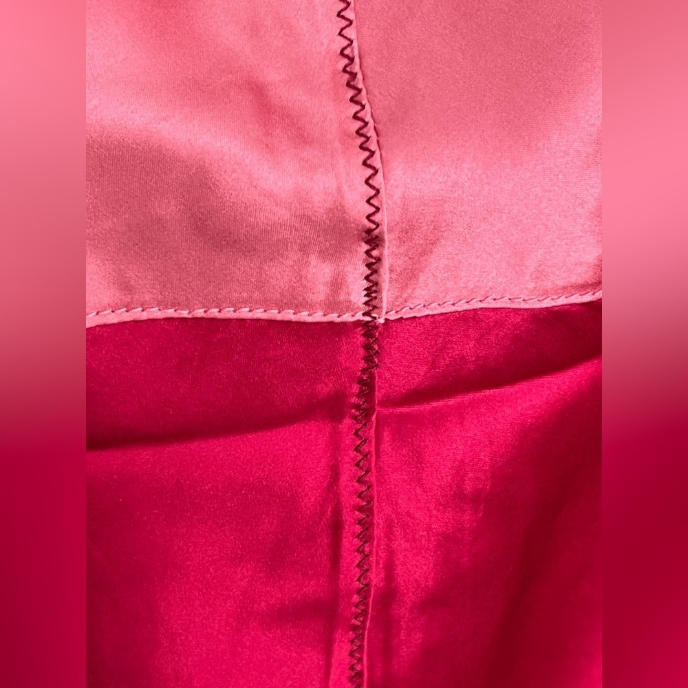 Gold Hawk Cerise Pink Silk Cami Top Size L NWT - Picture 7 of 7